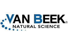 Van Beek Natural Science logo in blue and black