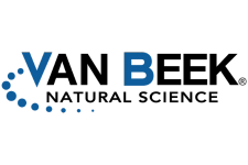 Van Beek Natural Science logo in blue and black