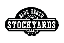 Logo for Blue Earth Stockyards