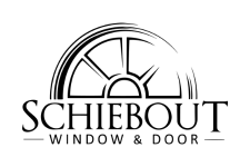 Schiebout Window & Door logo with arched window design